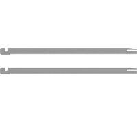 Bosch Accessories 2607018011 Lames de scie, set de 2 pièces, 200 mm Gris