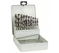 Bosch Accessories 2607018727 Cassette métallique de forets à métaux rectifié HSS-G DIN 338