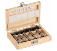 Bosch Accessories 2607018750 Jeu de forets Forstner 5 pièces 15 mm, 20 mm, 25 mm, 30 mm, 35 mm tige cylindrique 1 set