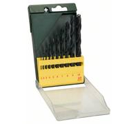 Bosch Jeu de forets 2607019442 HSS pour métal – 10 pièces (1–10 mm)