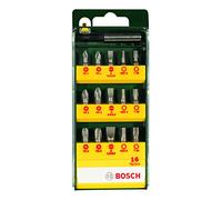 Bosch Accessories 2607019453 Coffret d'embouts pour Visseuse 16 pièces