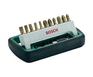 Bosch Accessories 2608255990 Set de 11 embouts de vissage qualité titane avec porte-embout PH/PZ/Torx