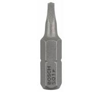 Bosch Accessories 2608521108 - Embout de Tournevis R1 Extra-dur C: 25 mm: 3 Pièces, Gris