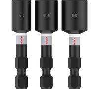 Bosch Accessories 2608521U65 Set dembouts pour perceuse à percussion 1/4 (6.3 mm), 5/16 (8 mm), 3/8 (10 mm) 2608521U65