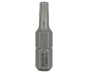 Bosch Accessories 2608522011 Embout de vissage security-torx qualité extra-dure T20h 25 mm, Gris