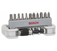 Bosch Accessories 11+1 pièces Coffrets d'embouts de vissage Extra Hard (PH, PZ, T-Bit, Accessoires Perforateurs et Visseuses) 2608522129 Multicolore