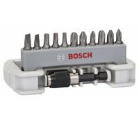 Bosch Accessories 2608522130 Jeu d'embouts 12 pièces vis à fente, cruciforme Phillips, vis Pozidriv, 6 pans intérieurs (TX)