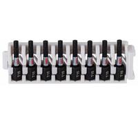 Bosch Accessories 2608522379 2608522379 Jeu d'embouts à visser impact Control, 8 pièces, avec T15, 25 mm 25 mm
