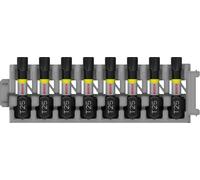 Bosch Professional 8 pièces Pack d'Embouts de Vissage Torx (Impact Control, T25 Bits, Longueur 25mm, Pick and Click, Accessoires de visseuse à percussion)