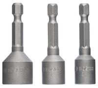 Bosch Accessoires Set de 3 douilles 2608551078 - 50 mm / 8, 10, 13 mm