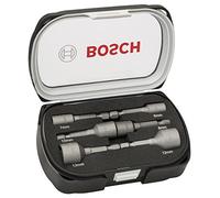 Bosch Accessories 2608551079 Set de 6 Douilles 50 mm/6 7 8 10 12 13 mm Gris