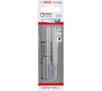 Bosch Accessories 2608577045 Mèches hélicoïdales à métaux 2 mm Longueur totale 60 mm DIN 338 1 pc.