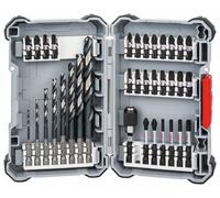 Bosch Accessories 2608577148 Jeu d'embouts vis à fente, vis Pozidriv, cruciforme Phillips, 6 pans intérieurs (TX) zone de torsion