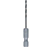 Bosch Professional 10x Foret Hexagonal HSS PointTeQ (pour métaux, Ø : 2,0 mm, longueur totale : 60 mm, emmanchement hexagonal de ¼", accessoires pour visseuse à percussion et perceuse-visseuse)