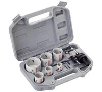 Bosch Accessories 2608580862 Jeu de scies-cloches 9 pièces 24 mm, 27 mm, 32 mm, 35 mm, 40 mm, 52 mm 1 set