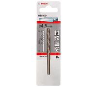 Bosch Accessories 2608585849 HSS Foret pour le métal 4.5 mm Longueur totale 80 mm Cobalt DIN 338 tige cylindrique 1 pc(s)