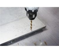 Bosch Accessories 2608585847 Mèches hélicoïdales à métaux HSS 4.1 mm Longueur totale 75 mm Cobalt DIN 338 Queue cylindrique 1 pc.