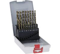 Bosch Coffret de 19 forets Twist Cobalt HSS à queue droite