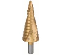 Bosch Accessories 2608587430 HSS Foret étagé 6 - 30 mm TiN Longueur totale 93.5 mm tige à 3 surfaces 1 pc(s)