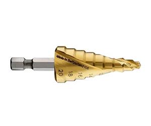 Bosch Accessories 2608587433 Fraise étagée queue six pans Longueur 70,5 mm Exécution HSS-TIN