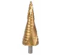 Bosch Accessories 2608587434 Fraise étagée queue 3 pans pour presse-étoupes Longueur 125,5 mm Exécution HSS-TIN