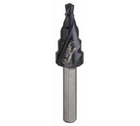Bosch Accessories 2608588064 HSS Foret étagé 4 - 12 mm TiAIN Longueur totale 50 mm tige à 3 surfaces 1 pc(s)