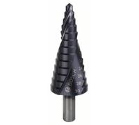Bosch Accessories 2608588067 HSS Foret étagé 6 - 30 mm TiAIN Longueur totale 93.5 mm tige à 3 surfaces 1 pc(s)