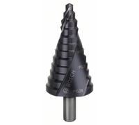 Bosch Accessories 2608588072 HSS Foret étagé 6 - 37 mm, PG7 - PG29 TiAIN Longueur totale 93 mm tige à 3 surfaces 1 pc(s)