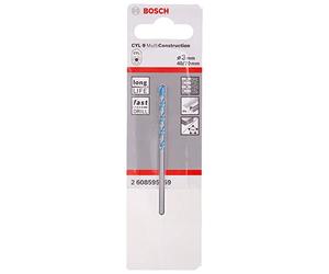 Bosch Accessories 2608595359 Foret polyvalent CYL-9 Multi Construction Ã˜ 3 mm Longueur 70 mm