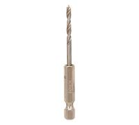 Bosch Foret pour le bois 2608595519 — 3 mm, longueur totale 74 mm, 1/4" (6,3 mm) — 1 pièce