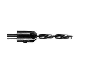 Bosch Accessories 2608596394 Mèche hélicoïdale à bois avec fraise à lamer 90° Ã˜ 7 mm
