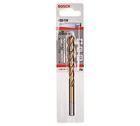 Bosch Accessories 2608596731 Foret à métaux rectifié HSS-TIN DIN 338 Ã˜ 8 mm