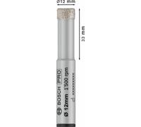 BOSCH Foret a sec PRO Ceramic dry, 12 x 33 x 13 mm 2608599057