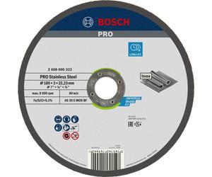 Bosch Accessories 2608600322 2608600322 Disque à tronçonner 180 mm acier