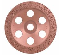 Bosch Accessories 2608600364 Meule assiette Carbure 180 x 22,2 mm ; grain grossier, surface plate Surface de travail plate, 1 pièce