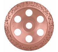 Bosch Accessories 2608600367 Meule assiette Carbure 180 x 22,2 mm; grain grossier, surface bombée Surface de travail bombée, 1 pièce