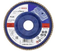 Bosch Disque segmenté 2608601273 X431 – Ø 115 mm, perçage 22,33 mm, grain 120, acier – 1 pc(s)