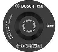 Bosch Accessories 2608601724 Plateau de Ponçage SCM (avec Tige de Centrage, X-LOCK, Ø 125 mm)