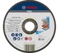 Bosch Accessories 2608602384 Disque à tronçonner à moyeu plat rapido multi construction ACS 60 V BF 115 mm 1,0 mm Multicolore