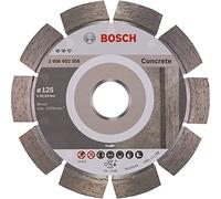 Bosch Accessories 2608602556 Disque à tronçonner diamanté expert for concrete 125 x 22,23 x 2,2 x 12 mm Gris