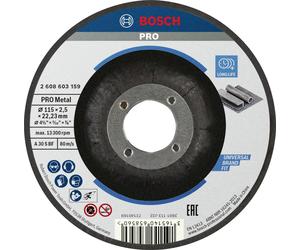 Bosch Accessories 2608603159 2608603159 Disque à tronçonner à moyeu déporté 115 mm acier