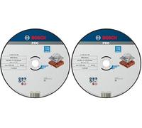 Bosch Accessories 2608603180 Disque à tronçonner à moyeu plat standard for stone C 30 S BF 230 mm 22,23 mm 3,0 mm (Lot de 2)