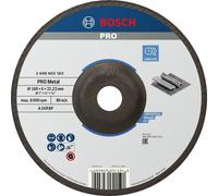 Bosch 1x PRO Metal Longlife Grinding Disc for Large Angle Grinder and Bore 22.23 mm (for Steel, Ø 180 mm, Professional Accessory Large Angle Grinder)