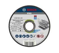 Bosch Accessories 2608603254 Disque à tronçonner à moyeu plat standard for inox rapido WA 60 T BF 115 mm 22,23 mm 1,0 mm