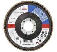 Bosch Accessories 2608603654 Plateau à lamelle X431 standard for metal 115 x 22,23 mm 80