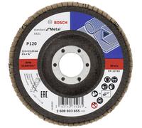Bosch Accessories 2608603655 X431 Disque segmenté Diamètre 115 mm Ø de perçage 22.33 mm Grain 120 acier 1 pc(s)