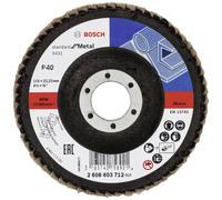 Bosch Accessories 2608603712 X431 Disque segmenté Diamètre 115 mm Ø de perçage 22.33 mm Grain 40 acier 1 pc(s)
