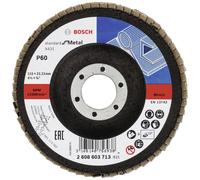 Bosch Accessories 2608603713 X431 Disque segmenté Diamètre 115 mm Ø de perçage 22.33 mm Grain 60 acier