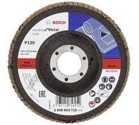 Bosch Accessories 2608603715 X431 Disque segmenté Diamètre 115 mm Ø de perçage 22.33 mm Grain 120 acier 1 pc(s)