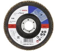 Bosch Plateau à lamelles X431 Standard pour métal 125 mm 22,23 mm 40